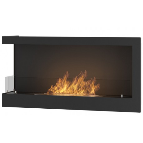 Corner 900 väggkamin till väggkant