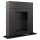 Whiskey en kamin med traditionell design