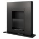 Whiskey en kamin med traditionell design