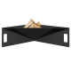 Pyramid modern eldstad utomhus från Kratki